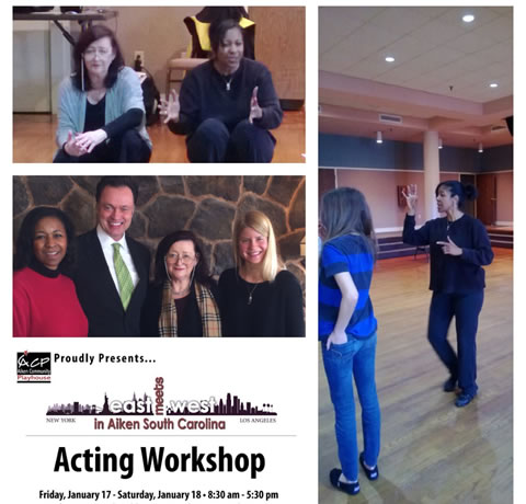 Acting Workshop with Janis Powell,
Aiken, South Carolina, January, 2014