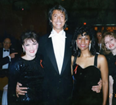 With Tommy Tune and Cheryl  Baxter